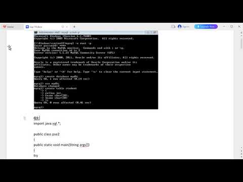 Advanced Java Programming Exp 19
