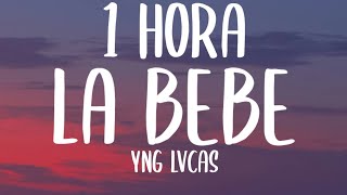 Yng Lvcas - La Bebe[1HORA](Letra/Lyrics) quiere que le ponga musica pa que baile hasta abajo la bebe