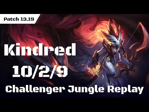 Haru Kindred Jungle Korean Challenger Replay Patch 13.19
