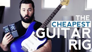 A Budget Electric Guitar Setup for Small Churches