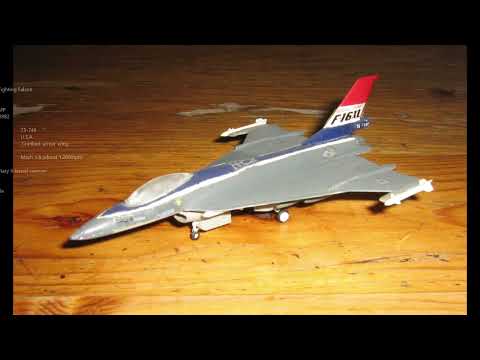 ARII 23036 - General Dynamics F-16XL Fighting Falcon - United States Air Force - 1:144