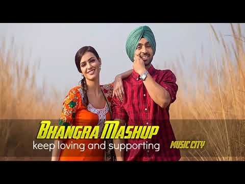 Non stop Bhangra Mega Mix 2017   Punjabi Dj Mashup Party Mix songs 2017