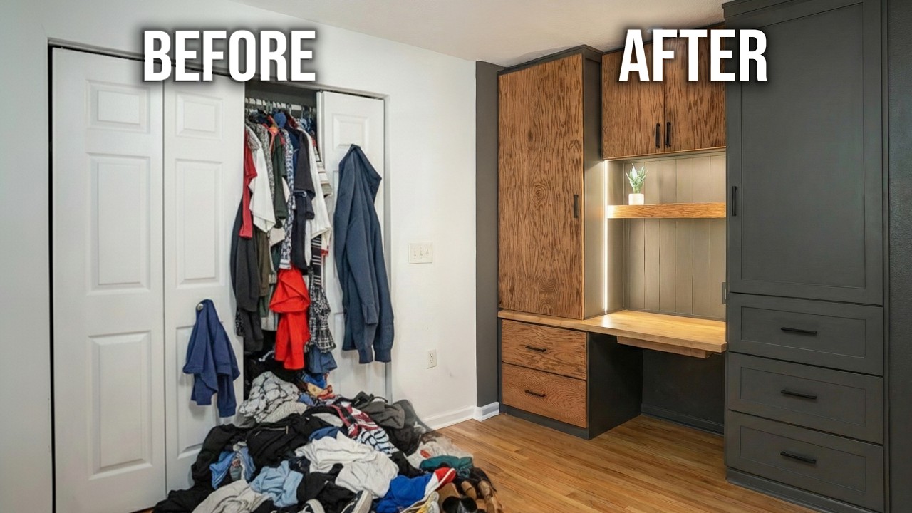 Builder Grade Closets SUCK - Here’s my solution