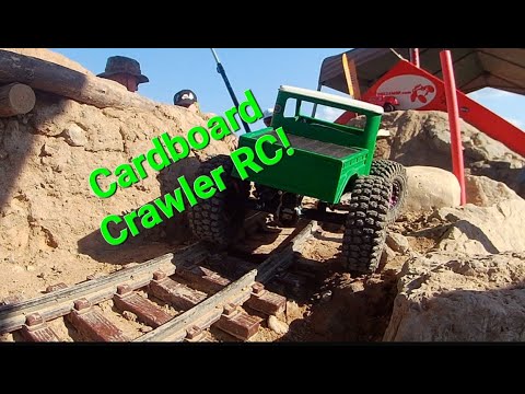 2023 1/24 Gauntlet with @cardboardcrawlersrc8805 !! #rc #subscribe #axial #fms @fmsmodelRC