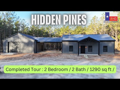 Is This 2 Bedroom Barndominium the PERFECT Home for You?