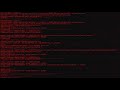 Red Hacker Screen Full HD 60 FPS 1 Hour