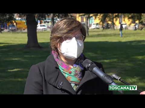 2021-03-24 AREZZO - CENTRO VACCINI AL TEATRO TENDA, PROSEGUONO I LAVORI