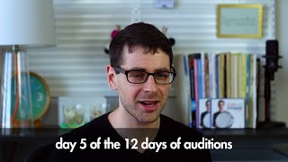 how to organize your audition preparation - day 5 of the #12daysofauditions