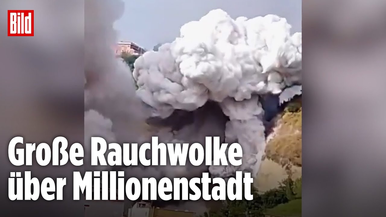 Neapel: Feuerwerksfabrik explodiert