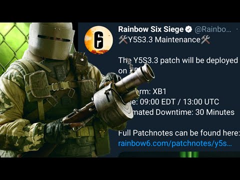 The New Patch Is Finally On All Platforms In Rainbow Six Siege! Tachanka Now Possible For Release!