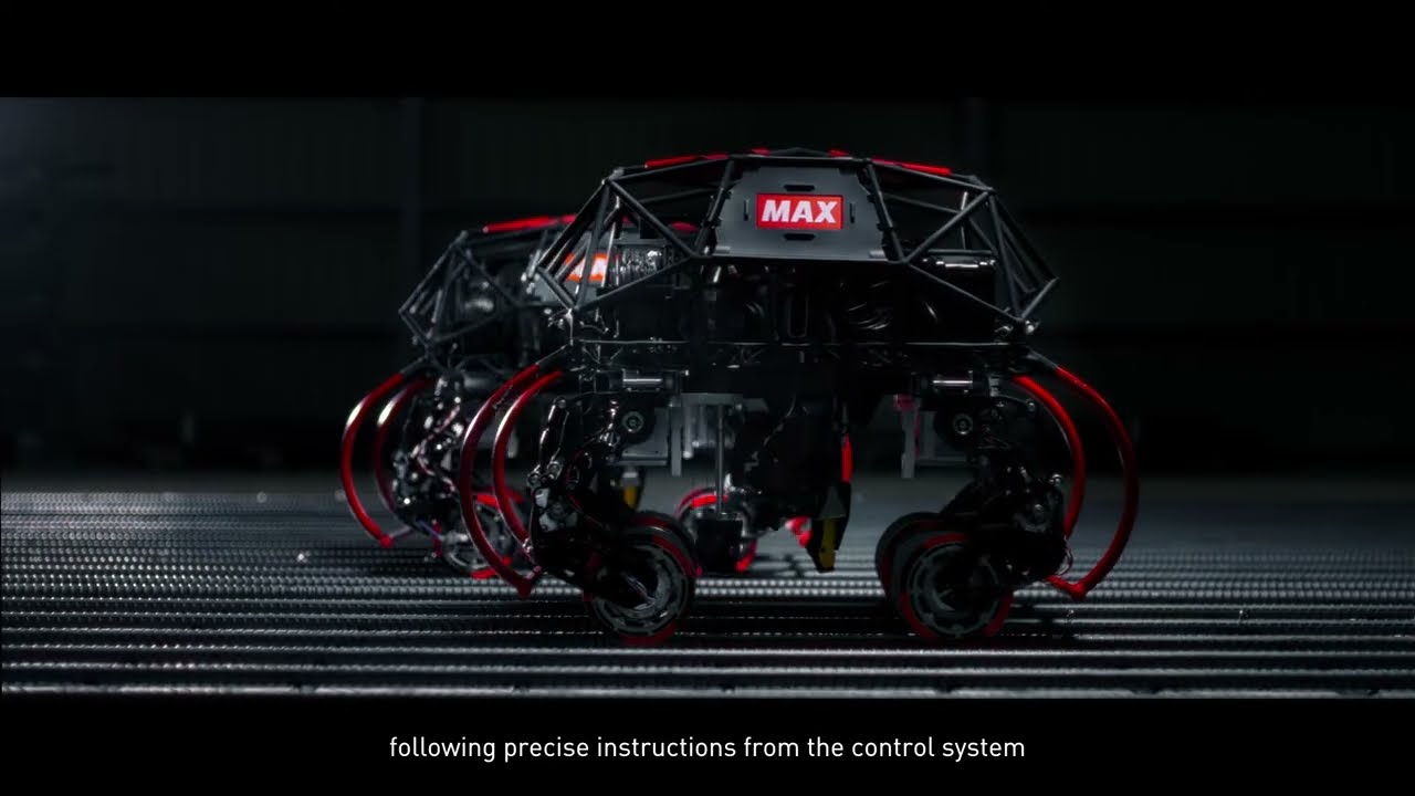Fully automated rebar tying robot developed by MAX Corporation