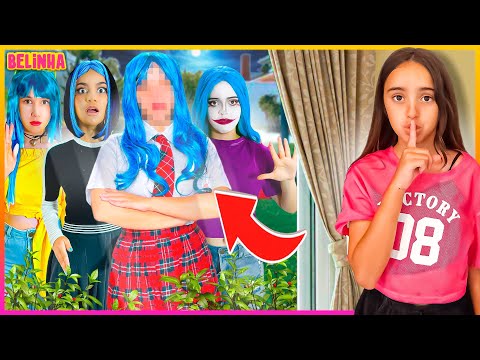 A MENINA QUE NÃO GOSTA DA BELINHA E AS VILÃS INVADIRAM NOSSA CASA! ELAS SÃO AMIGAS DA ZARA?