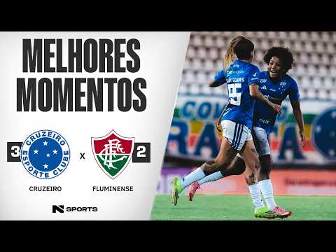 Gols e lances de Cruzeiro x Fluminense
