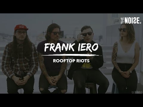 Frank Iero and The Future Violents - "Basement Eyes" [Live + Interview] | Rooftop Riots