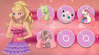 Barbie Pokemon's Team - If she was a Pokemon Trainer