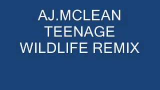 Teenage Wildlife AJ.mclean
