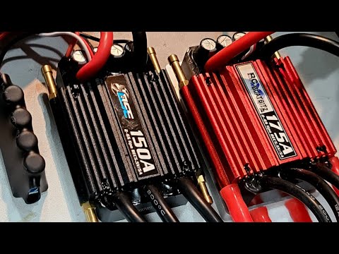 RCBB 175 Vs OSE Raider 150 2-6s Esc Head to Head Comparison - Fast Electric Rc Boat