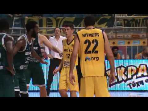 ΑΕΚ - Dinamo Sassari 78-58 (FIBA Champions League, 2016/17)