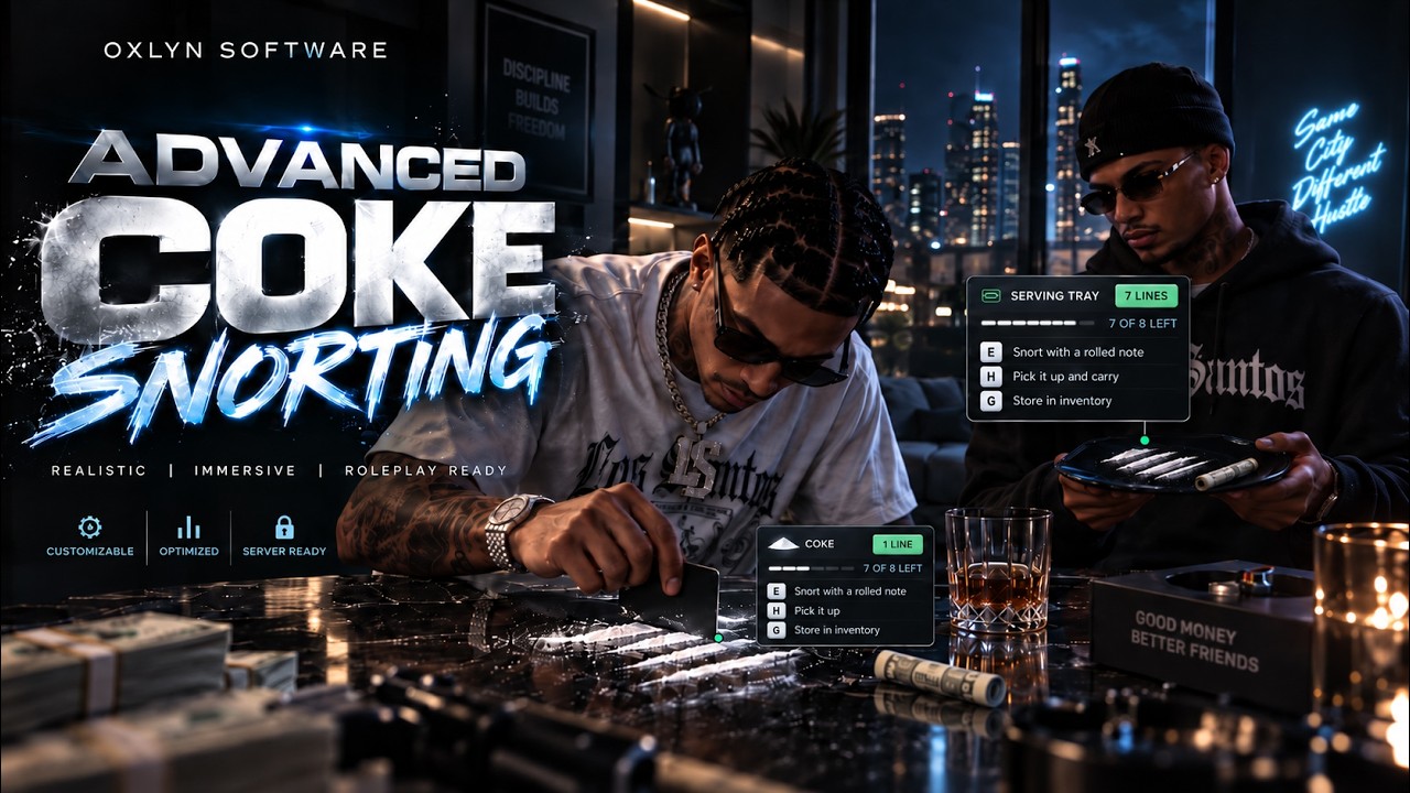 Oxlyn | Advanced Coke Snorting