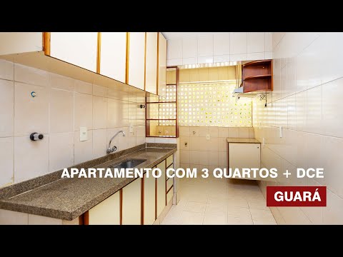 Apartamento com 3 quartos + DCE - Guará