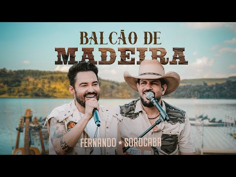 Balcão De Madeira - Fernando e Sorocaba