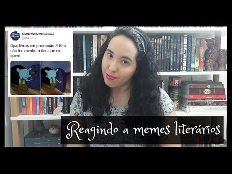 Reagindo a memes literários (Parte 7) | Semana de vídeo todo dia 3 | Um Livro e Só