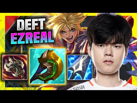DEFT BRINGS BACK HIS MAGICAL EZREAL! - HLE Deft Plays Ezreal ADC vs Aphelios! | Season 11