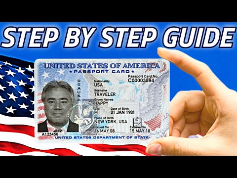 How To Apply For US Passport Card 2026