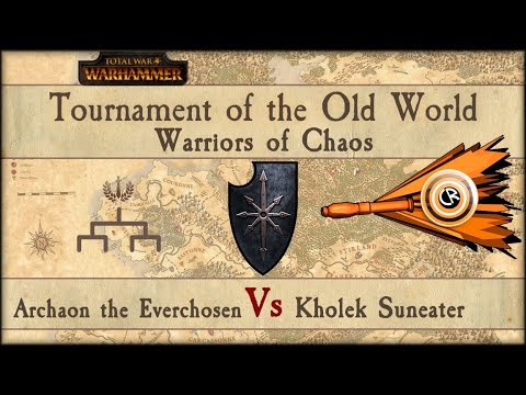 Tournament of the Old World - Chaos Undivided - Archaon Vs. Kholek Suneater