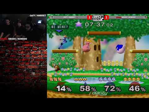 CFL Smackdown 249 Melee - Komodo + Krudo vs Harriet + Oaty - Doubles GF