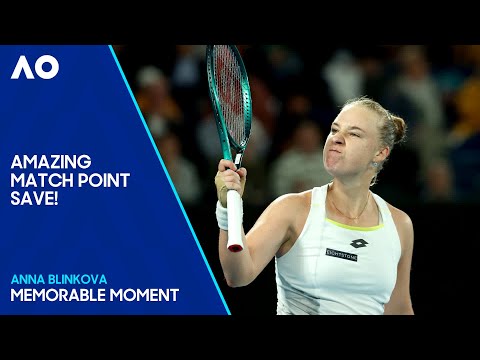 Incredible Match Point Save in an Amazing Tiebreak! | Australian Open 2024