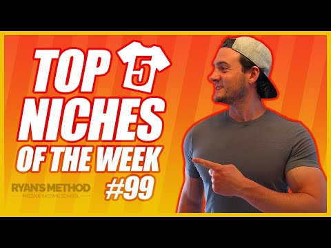 TOP 5 NICHES 🔥 Print on Demand Niche Research #99 — (4/3/2022)