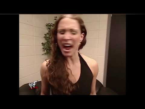 Trish Stratus attacks Stephanie McMahon