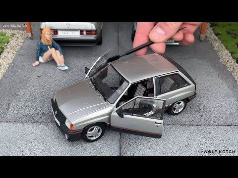 Thumbnail for 1:24 Opel Corsa A 1.3 SR 1985, silver - WhiteBox [Unboxing] by IDA-Opel