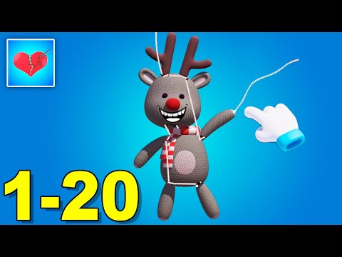 Sew 3D (by VOODOO) Gameplay Walkthrough 1-20 Levels (Android IOS) - YouTube