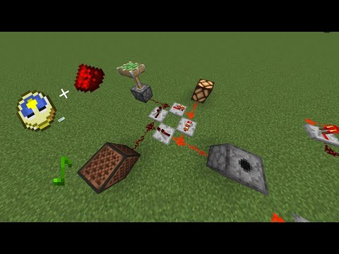 Temetsu  - Minecraft Basics - Simple Redstone clock tutorial 1.19