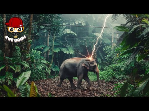 60 Shocking and Terrifying Moments of Animals Encountering Electric Shocks