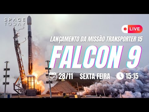 Transmitido ao vivo pela SpaceX