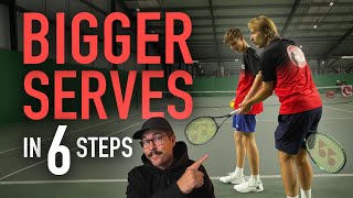 BIGGER Serves | 6-Step Method Explained