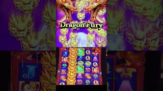 YET ANOTHER SUPER BIG WIN on the DRAGON FURY SLOT MACHINE  #gamble #casino#slots Video Video