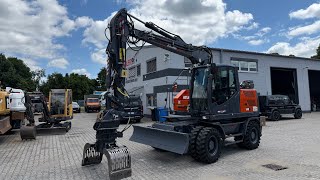 Excavator pe pneuri Atlas 140W Mobilbagger Strom für Magnet de vânzare - Imagine 4 | Machineryline MD Excavator pe pneuri Atlas 140W Mobilbagger Strom für Magnet | Imagine 4 - Machineryline