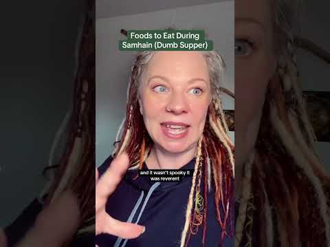 What witches really eat at Samhain….the magick and meaning of the Dumb Supper. #thewildanduntamedway