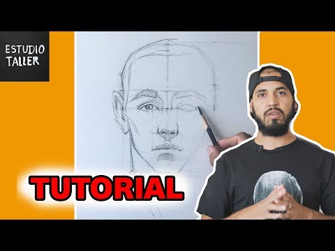 Como Dibujar el rostro humano TIEMPO REAL