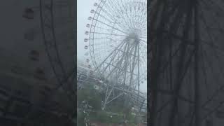 【台風21号】海遊館の観覧車がヤバいw