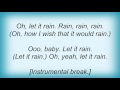 17391 Percy Sledge - I Wish It Would Rain Lyrics