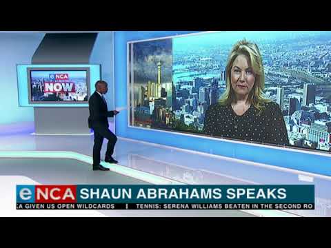 Shaun Abrahams speaks out