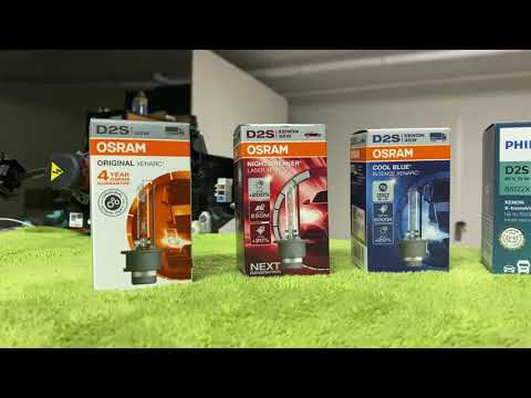 Srovnávací test výbojek D2S Osram vs Philips
