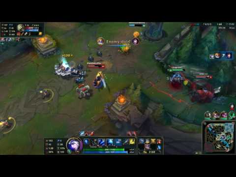 Ashe Jungle: Getting Heimerdinger a double