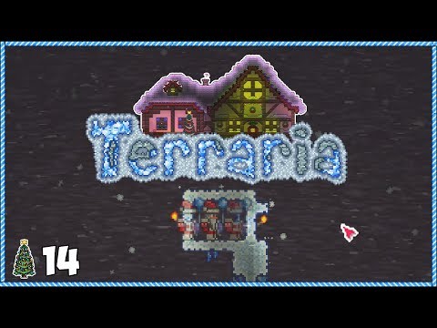 Terraria 1.3.5 Christmas Let's Play - Day 14 THE TWINS?