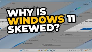 Why does Windows 11 Skewed to 1366 x 768 Resolution?